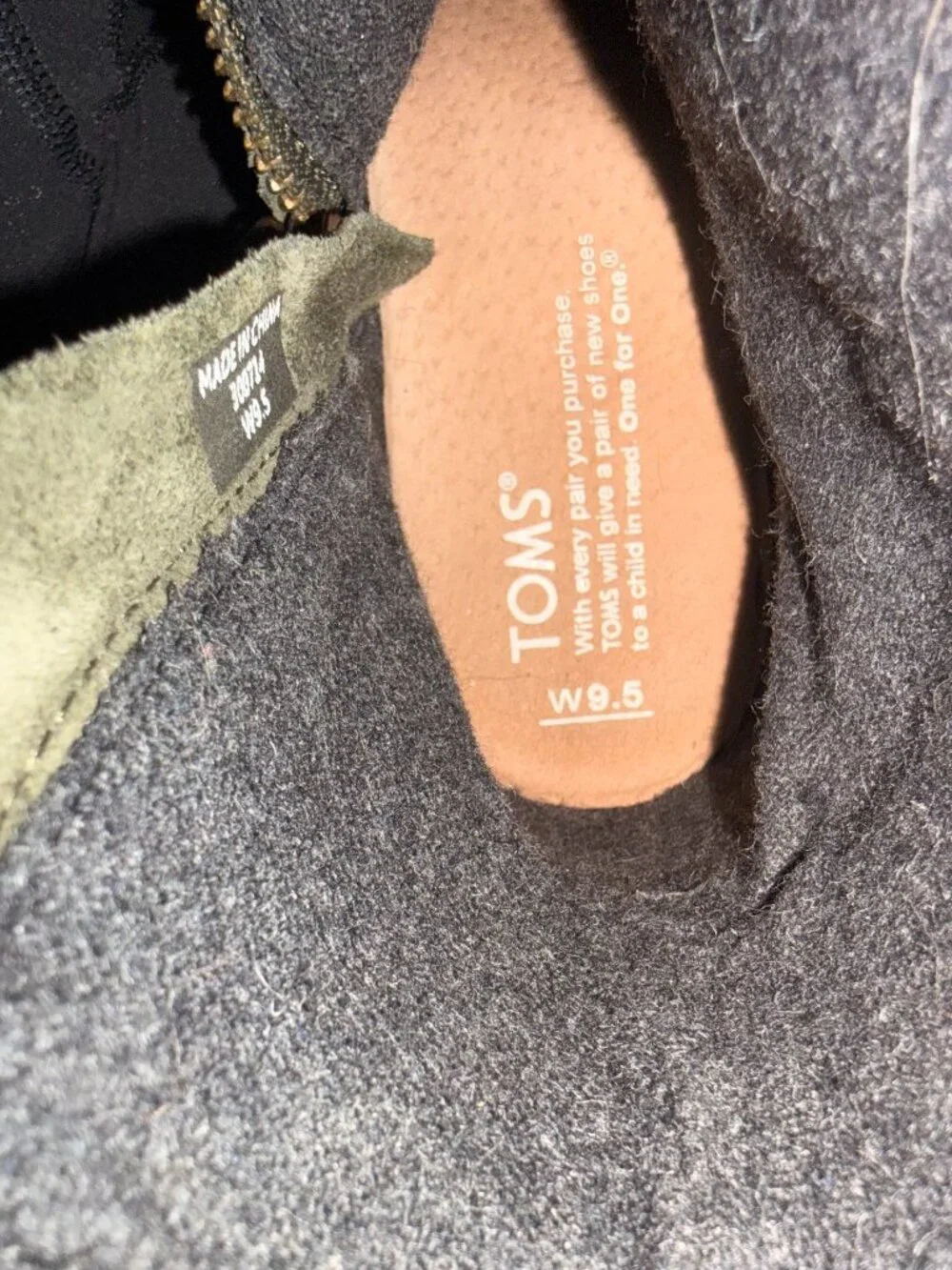 Toms Desert Wedge Ankle Bootie